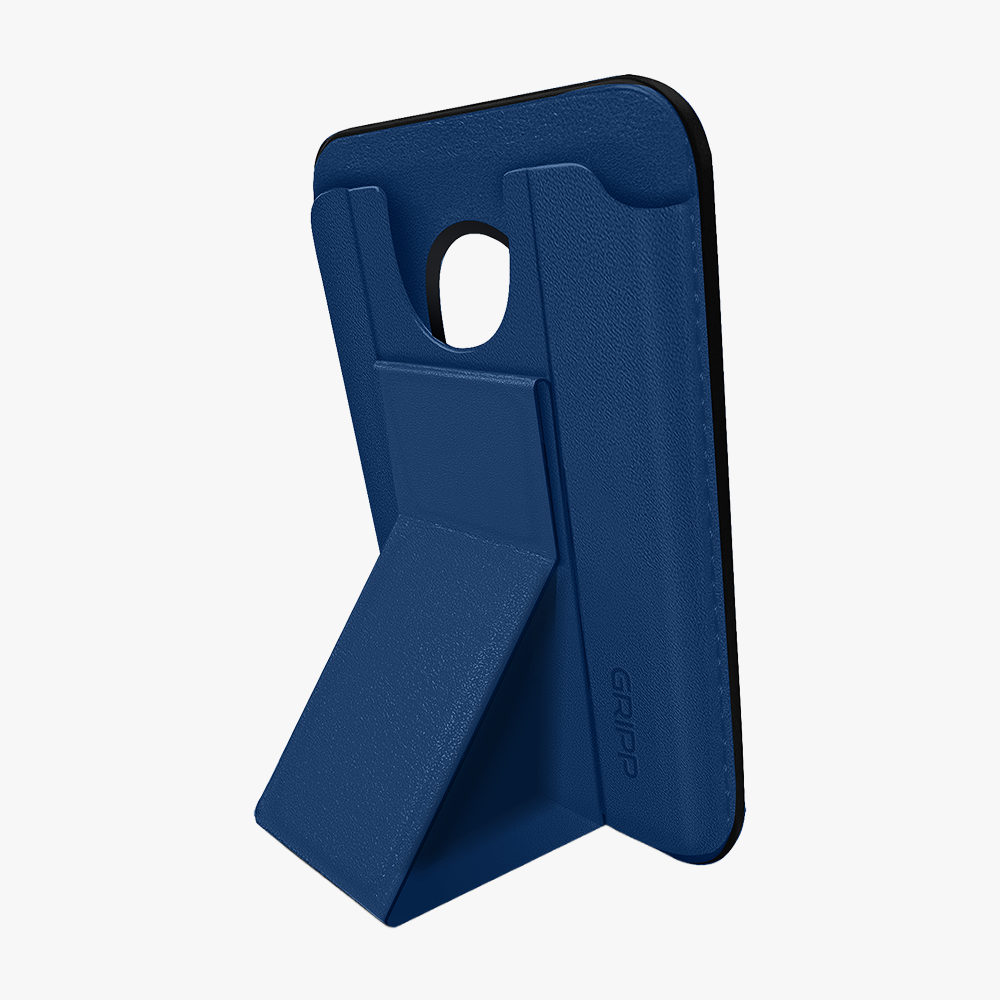 GRIPP Mag Pocket Stand MagSafe Wallet Card Holder - Blue
