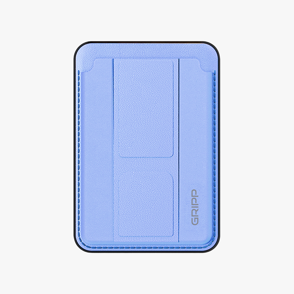 GRIPP Mag Pocket Stand MagSafe Wallet Card Holder - Light Blue