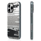 Protective Apple iPhone Back Cover - Youngkit Art Series Shakespeare Designer Matte Finish Case for iPhone 16 Pro - Style 2