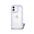 Minimals : Curvy Purple Mobile Case by CoverMeUp - Style 5