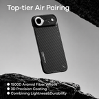 Aulumu A17 Aramid Fiber Case for iPhone Air | Ultra Slim | MagSafe
