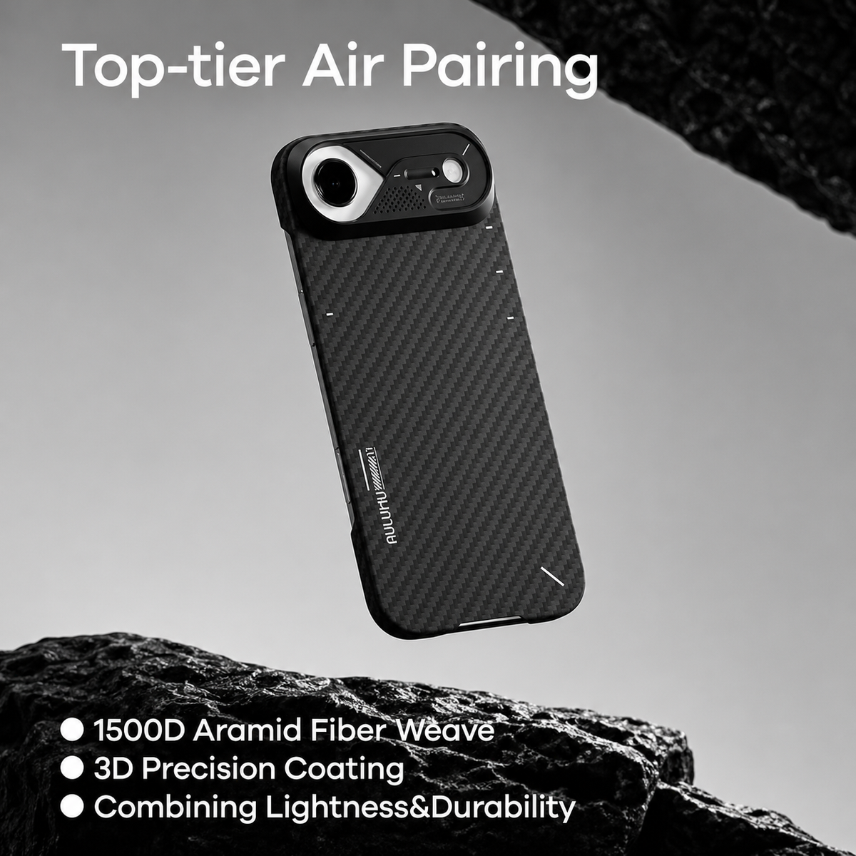 Aulumu A17 Aramid Fiber Case for iPhone Air | Ultra Slim | MagSafe