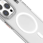 Protective Apple iPhone Back Cover - YOUNGKIT Transparent Crystal Shield - Non Yellowing Case for iPhone 16 Pro (Transparent) - Style 2