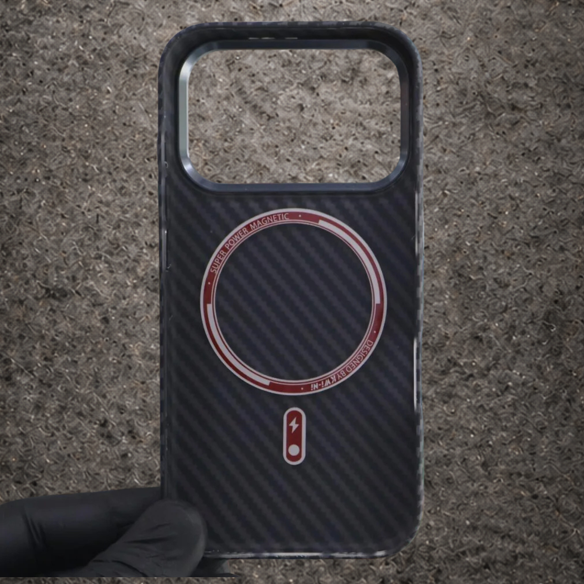 Kwi-Ni Aramid Fiber Carbon Magsafe Case for iPhone