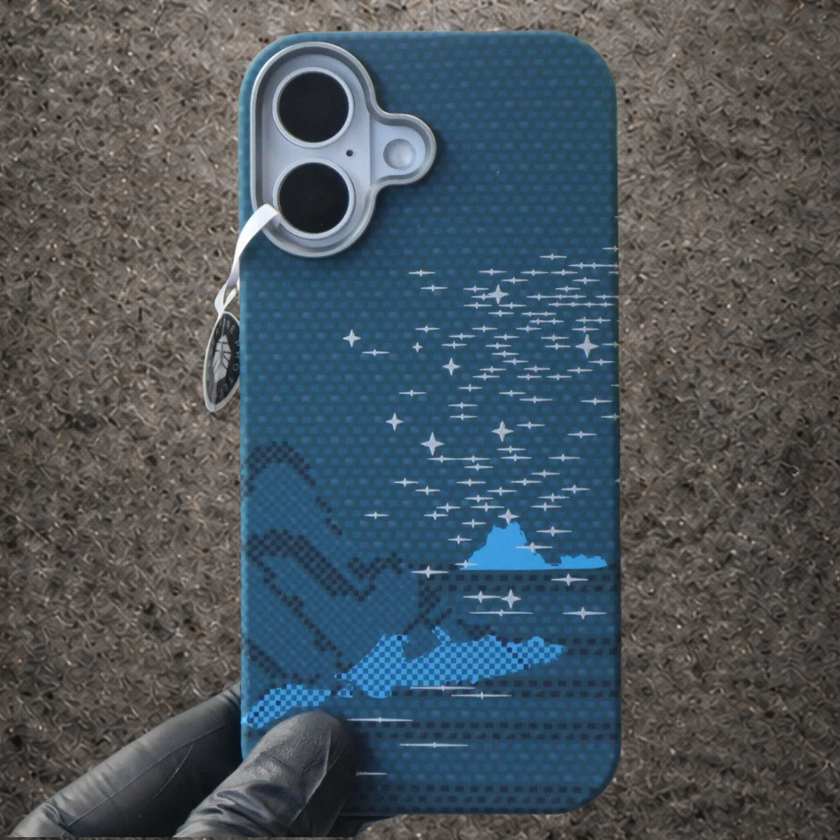 Kwi-Ni Aramid Fiber Carbon Magsafe Case for iPhone