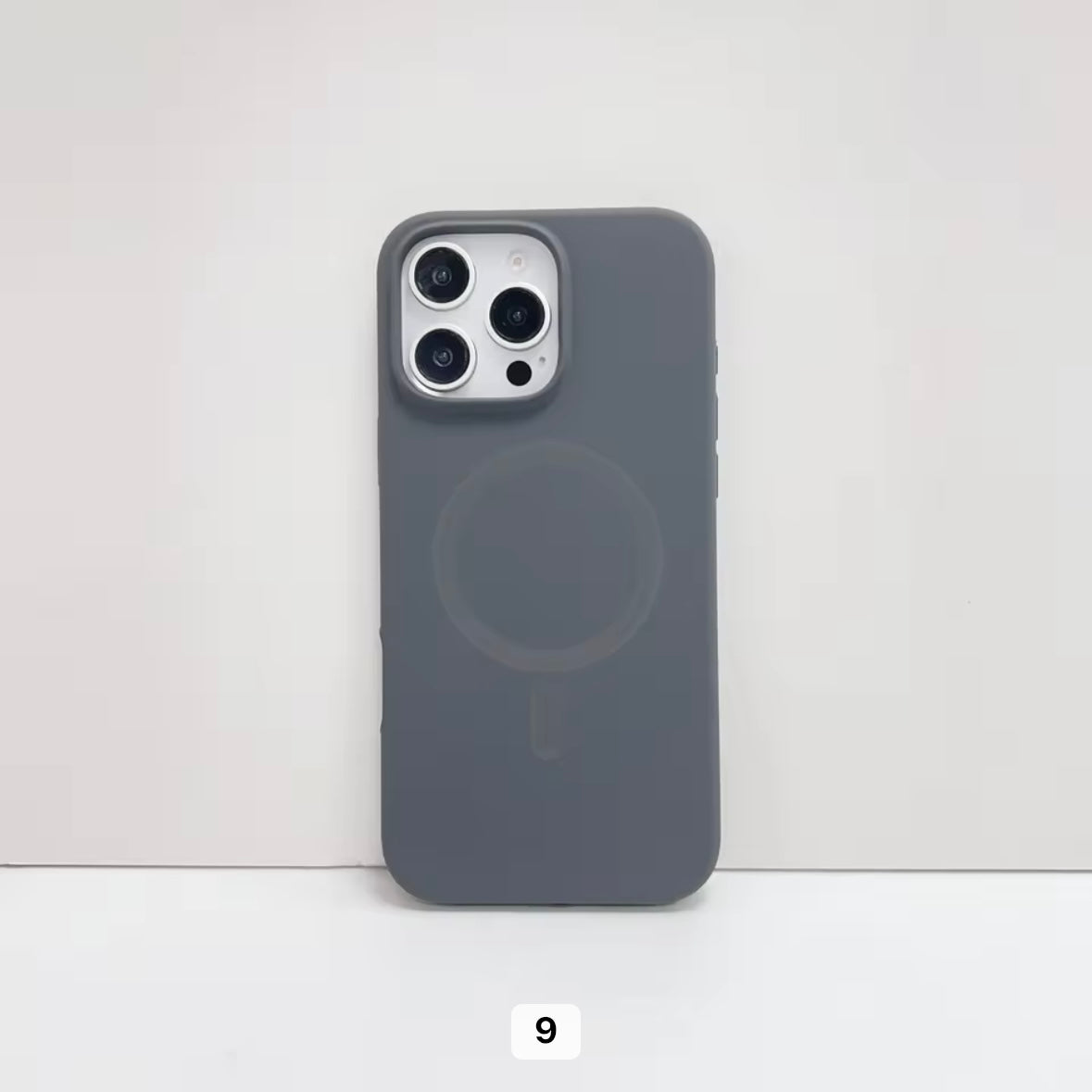 Protective Apple iPhone Back Cover - Silque MagSafe Silicone iPhone Case - Style 5