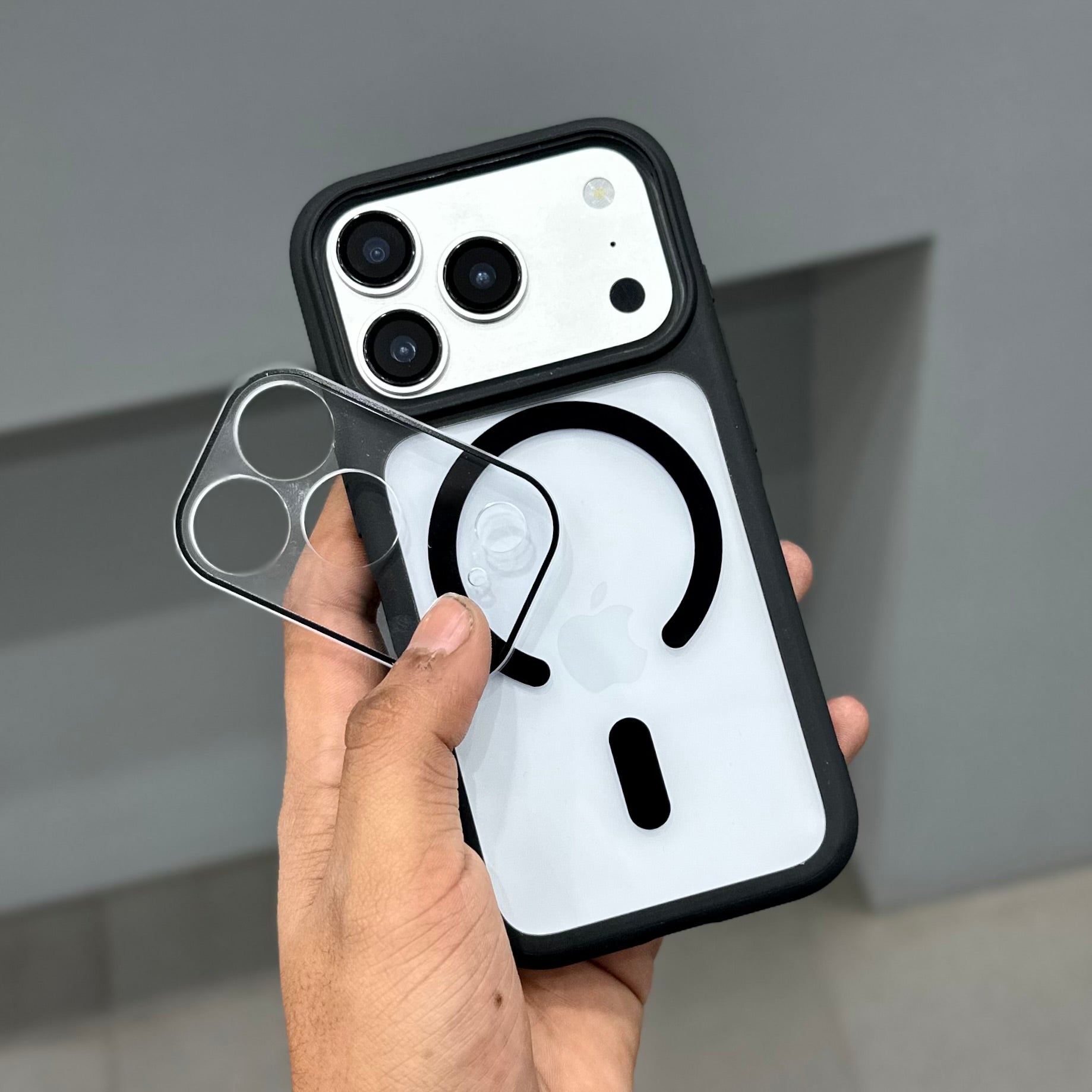 NY CAMO SHIELD MAGSAFE CASE - BLACK ( No. 3047 )