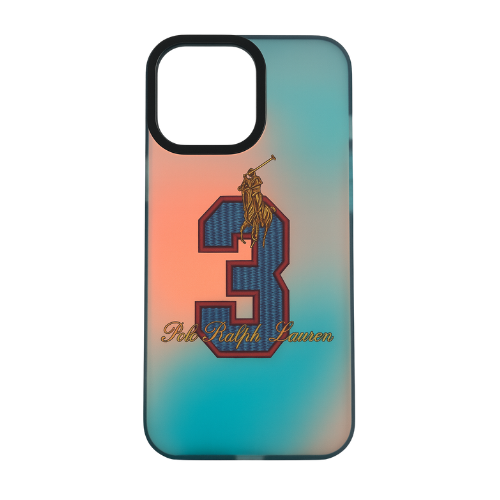 iPhone 3D fluorescent color changing case Jockey Horse Series