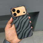 KWINI CARBON TEXTURE MAGSAFE CASE-BLACK ( No. 3260 )
