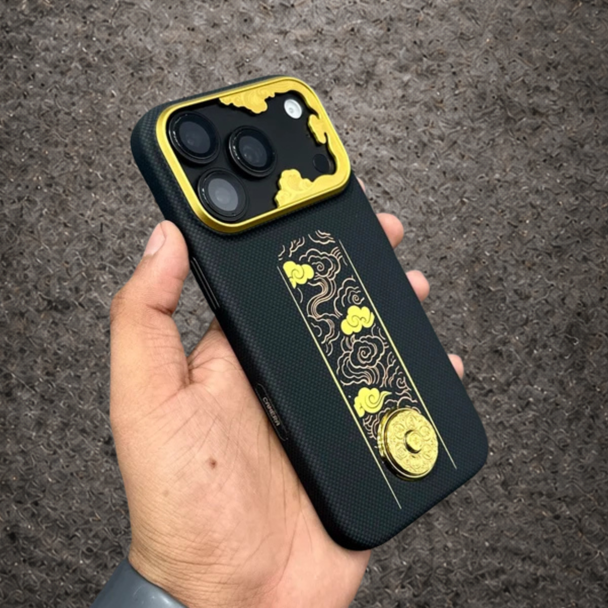 BLUEO AUSPICIOUS SHIFT MANTRA ARAMID FIBER CASE - IPHONE 18 SERIES