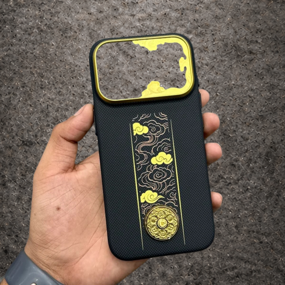 BLUEO AUSPICIOUS SHIFT MANTRA ARAMID FIBER CASE - IPHONE 18 SERIES