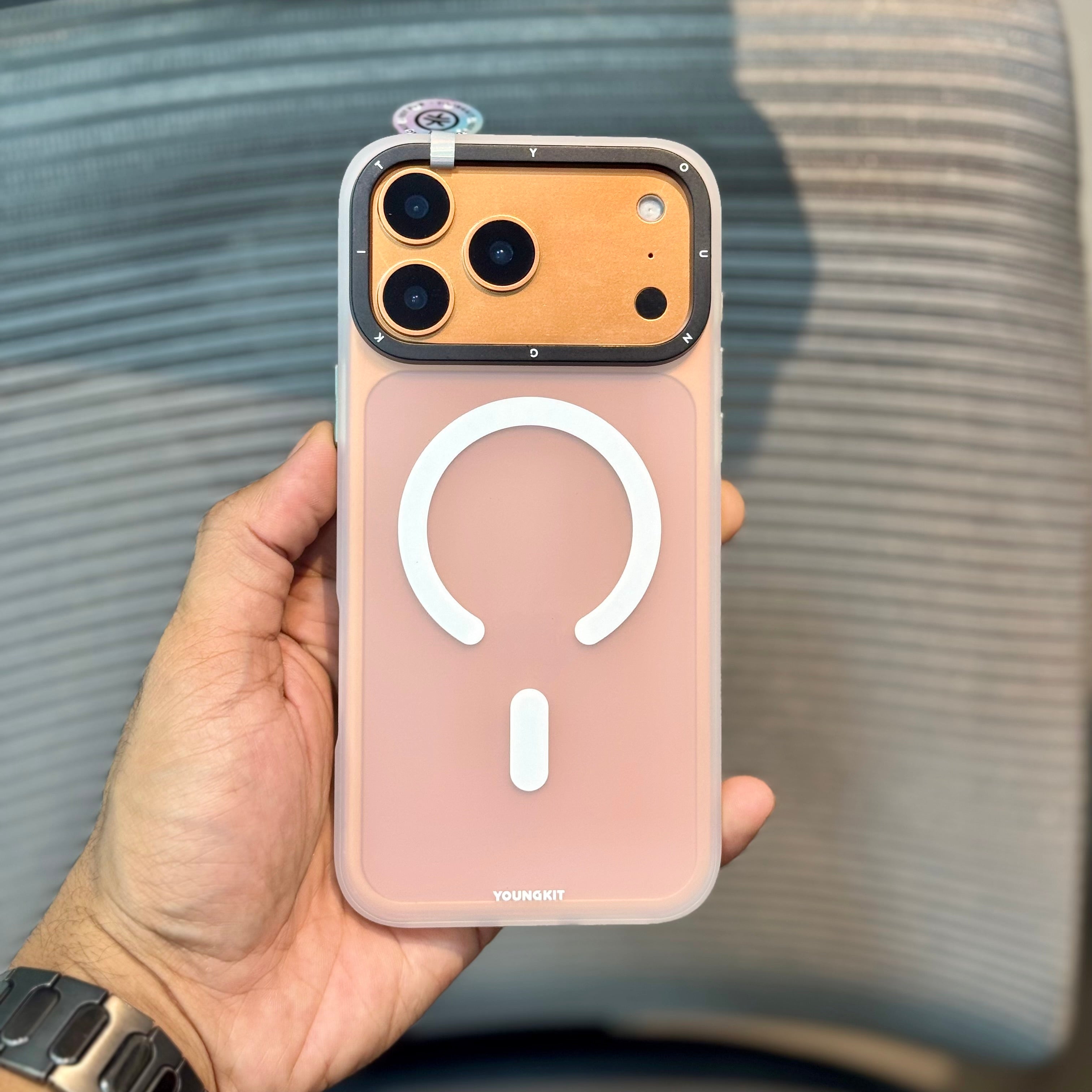 Protective Apple iPhone Back Cover - Hidden Sand MagSafe iPhone 17 Pro Case