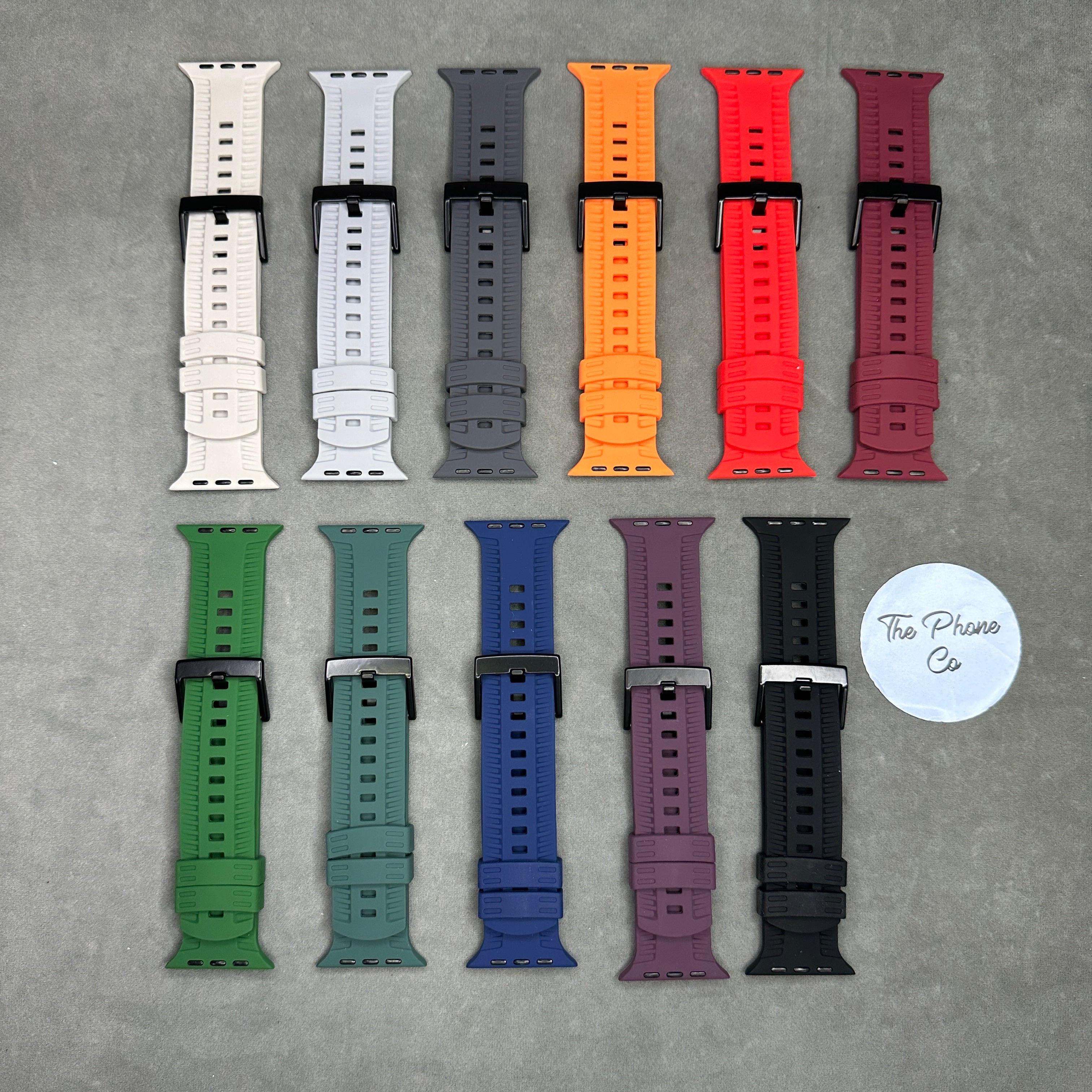 Silicone Apple Watch Strap