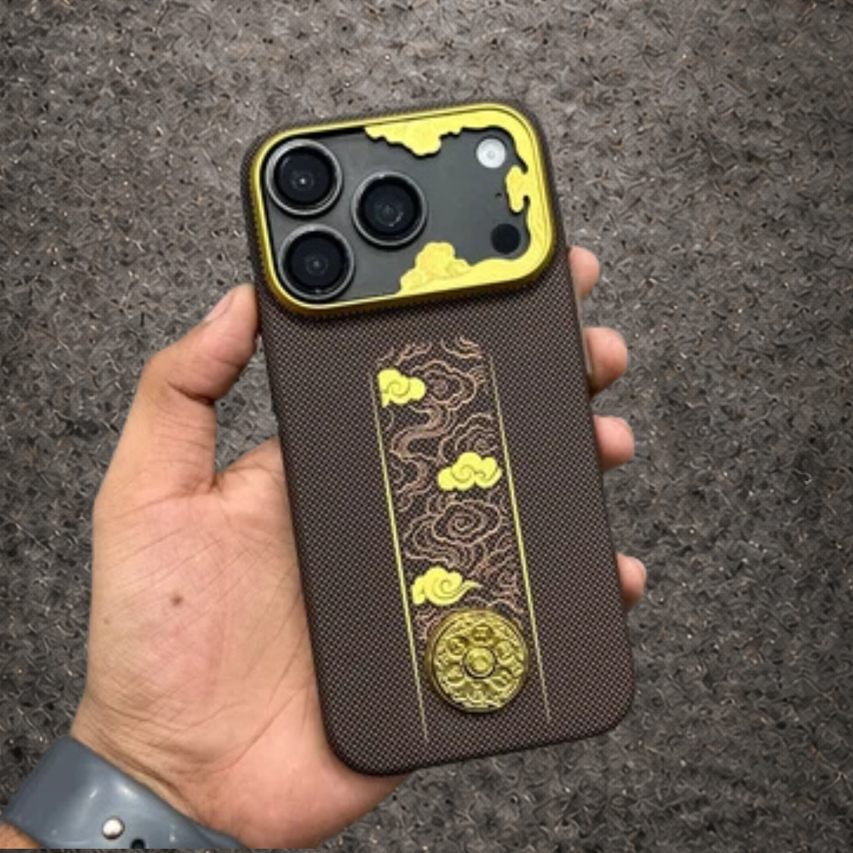 BLUEO AUSPICIOUS SHIFT MANTRA ARAMID FIBER CASE - IPHONE 18 SERIES