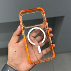 NY JOY COMBAT TRIPLE LAYERED MAGSAFE CASE-ORANGE ( No. 2925 )