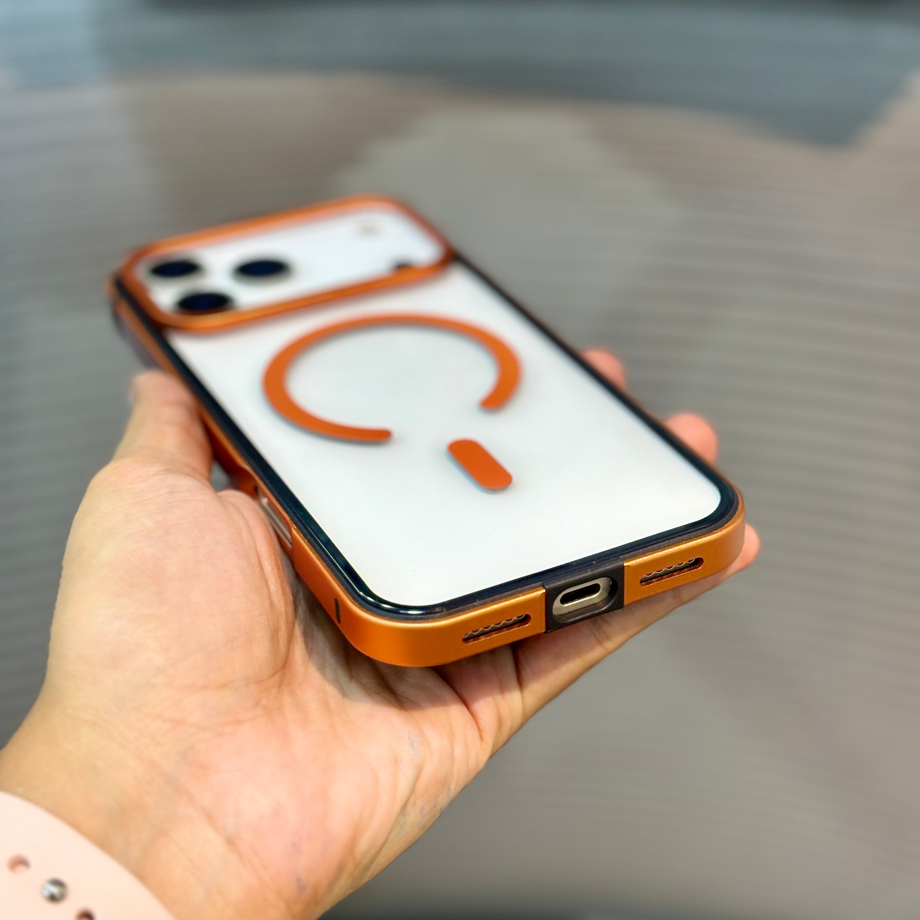 Protective Apple iPhone Back Cover - LumiFrame MagSafe iPhone 17 Case - Style 5