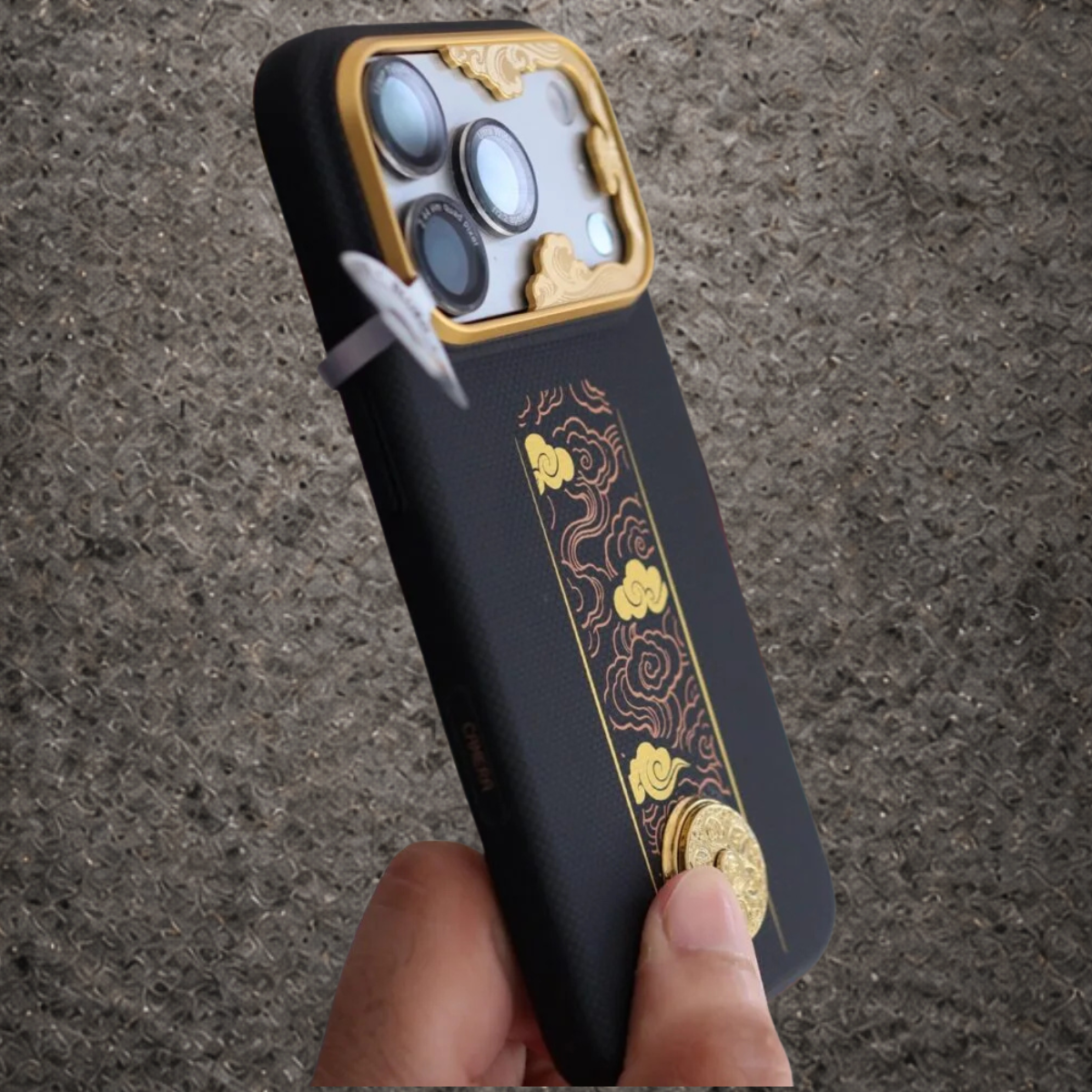 BLUEO AUSPICIOUS SHIFT MANTRA ARAMID FIBER CASE - IPHONE 18 SERIES