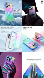 Protective Apple iPhone Back Cover - NY PREMIUM PC TPU HARD CYSTAL CASE FOR IPHONE - Style 2