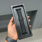 AERO FLEX SPORTS STRAP - BLACK - WHITE ( No. 3085 ) Mobile Case by CoverMeUp
