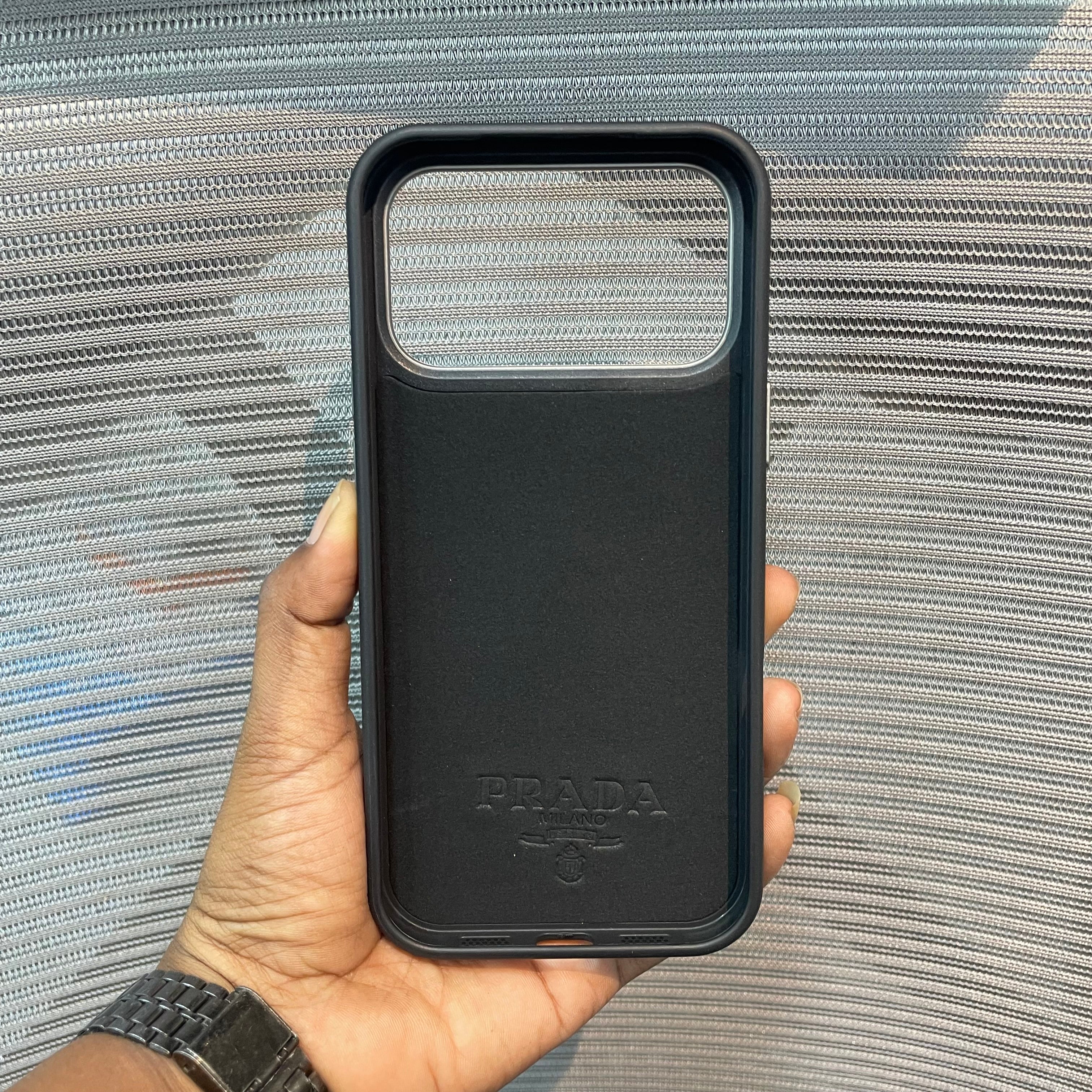 LogoLuxe Leather iPhone 17 Series Case