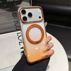 Transparent MagSafe Stand Double Colour Case for iPhone 17, 17/18 Pro & 17/18 Pro Max - iPhone 17 Pro Max / 18 Pro Max - Orange