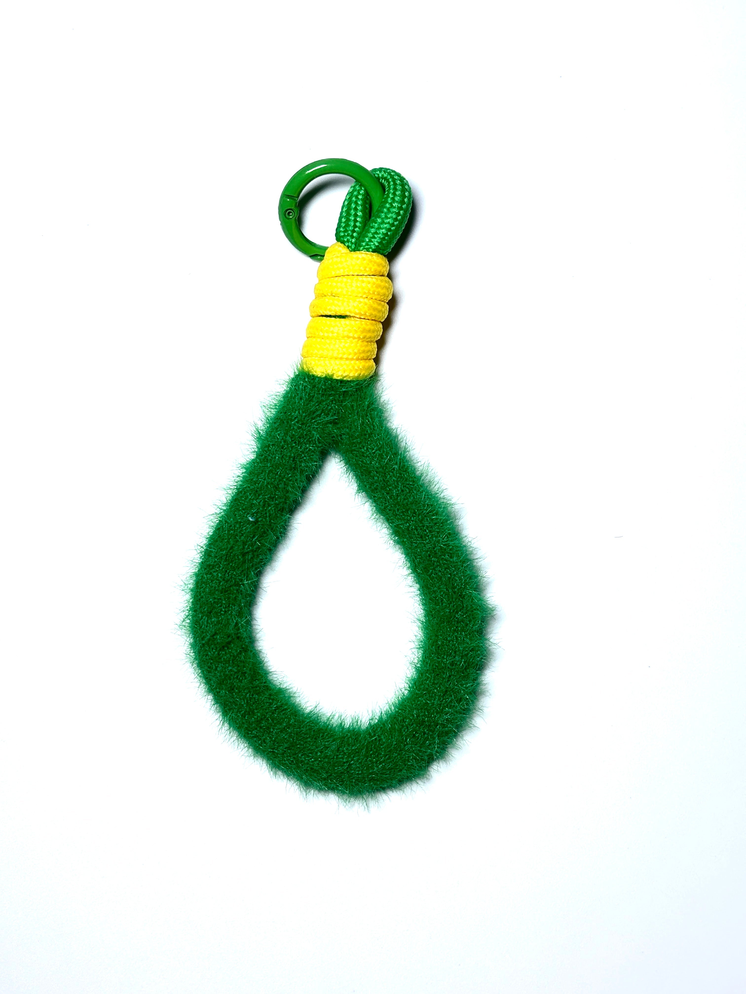 Soft Fur Phone Charm Strap Mobile Case by CoverMeUp - Style 5