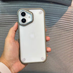 Protective Apple iPhone Back Cover - GripShield Clear iPhone Case - Style 3