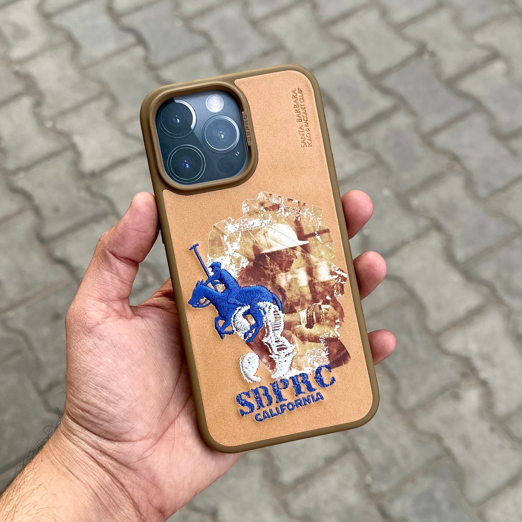 Santa Barbara Marcus -Brown ( No. 1712 ) Mobile Case by CoverMeUp