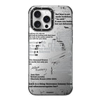 Youngkit Art Series Classic Poetry Designer Matte Finish Case for iPhone 16 Pro Max