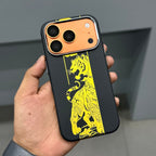 TIGER CARBON MAGSAFE CASE - BLACK - GOLD ( No. 3733 )
