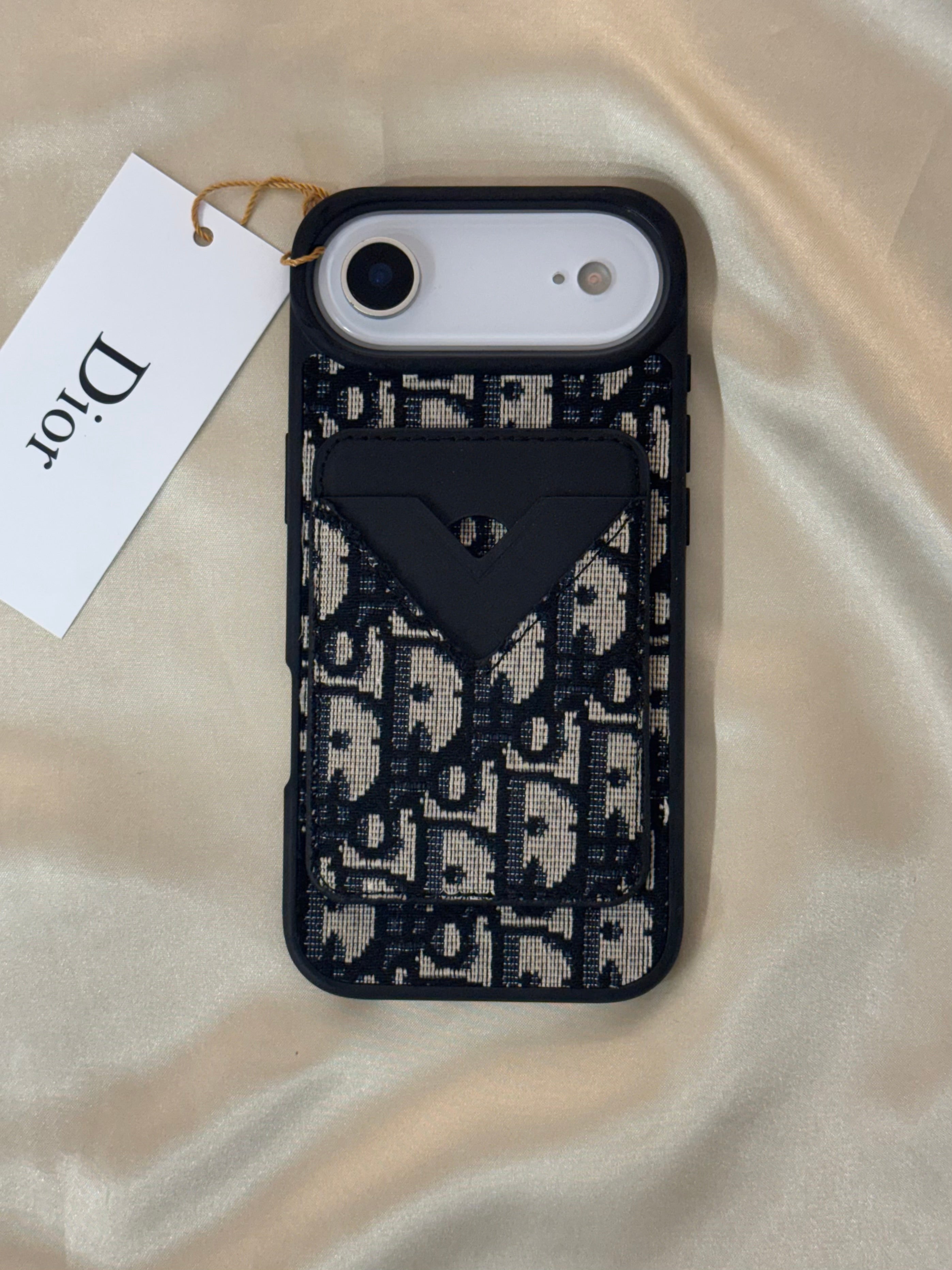 Luxury Branded Magsafe Compatible Case with Detachable Magsafe Wallet for iPhone 17 Air
