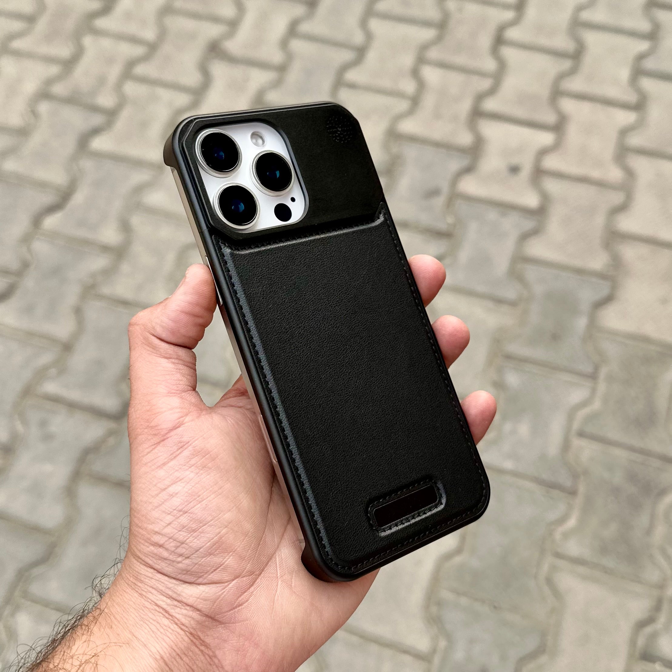 Metal Vegon Leather Case ( No. 1426 ) Mobile Case by CoverMeUp - Style 9