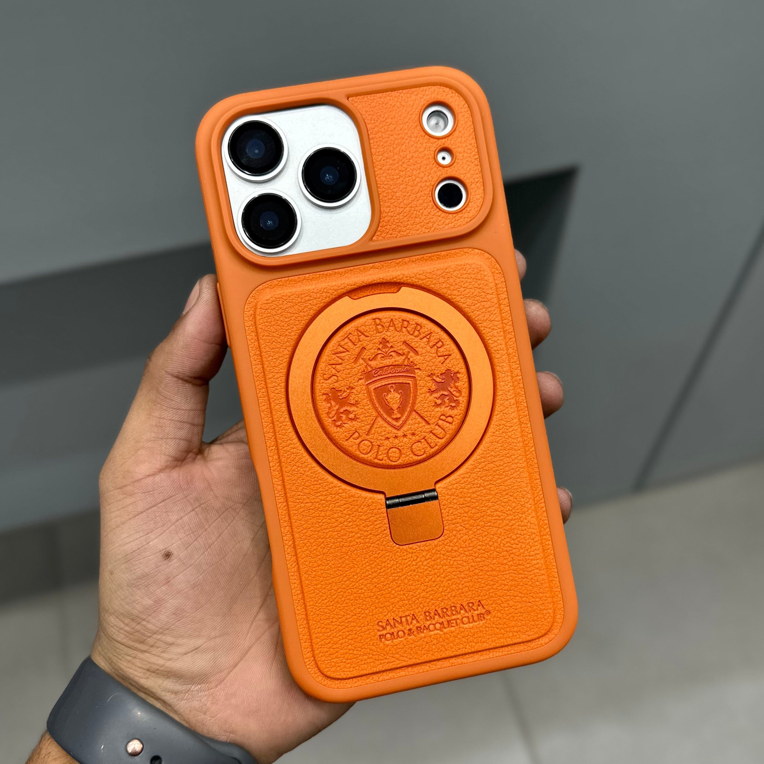 SANTA BARBARA primo mag CASE WITH MAGSAFE - ORANGE ( No. mag ) Mobile Case by CoverMeUp - Style 3
