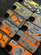 Protective Apple iPhone Back Cover - CHIP PRINT CASE FOR IPHONE WITH MAGSAFE SUPPORT - Style 2