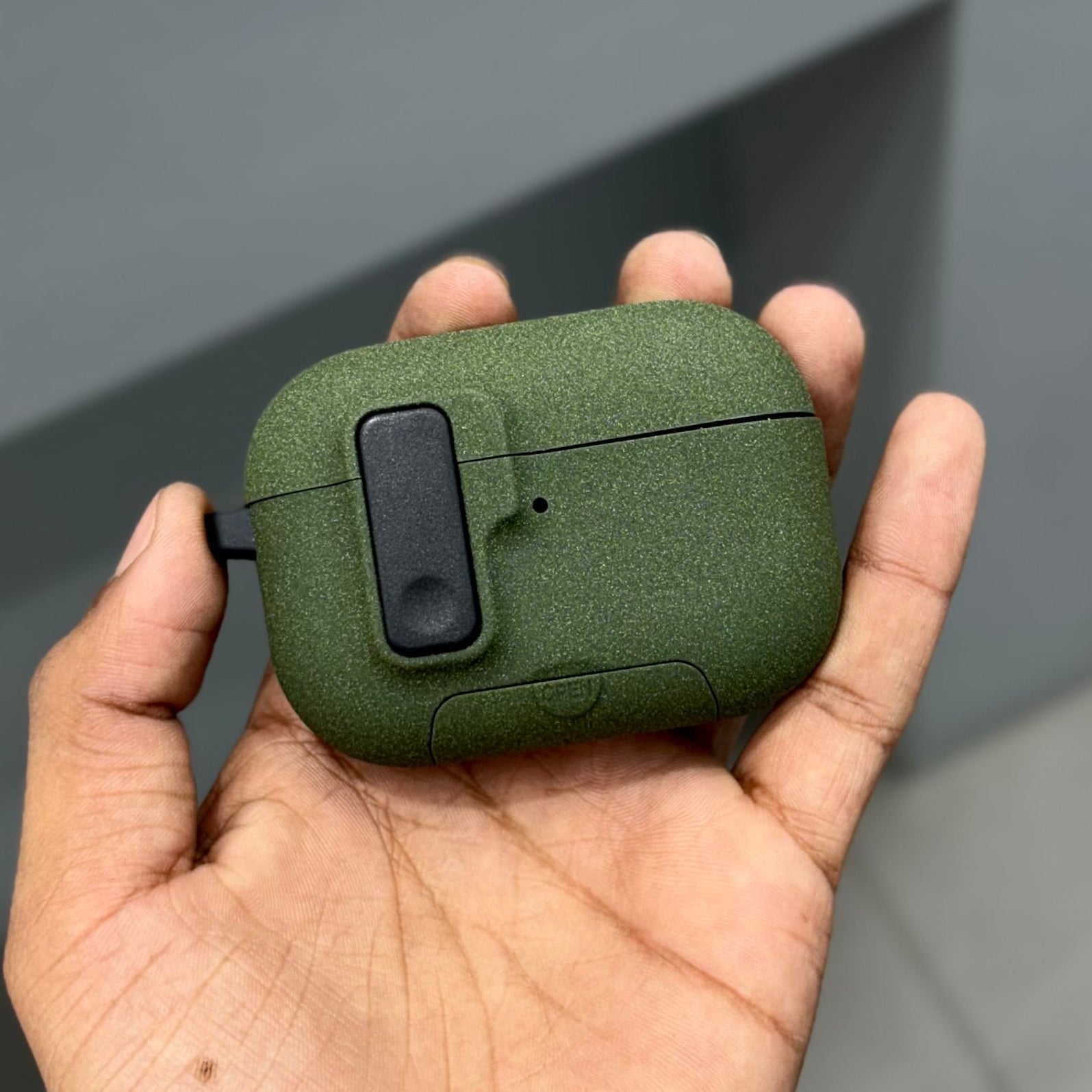 SANDLON AIRPODS CASE - GREEN ( No. 3451 )