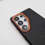 Samsung Galaxy S25 Ultra Super Thin Carbon Fiber Texture Case | Sleek & Durable Protection Mobile Case by CoverMeUp - Style 3