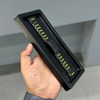ELITE METAL LINK BAND - BLACK - NEON GREEN ( No. 3305 ) Mobile Case by CoverMeUp - Style 2