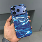LUXO MAGSAFE CASE SEA WAVES - BLUE ( No. 3668 )