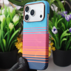 Knit Aramid  Carbon Fiber Magsafe Case