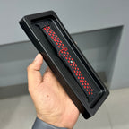 AERO FLEX SPORTS STRAP - BLACK - RED ( No. 3082 ) Mobile Case by CoverMeUp - Style 2