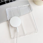 Anti-Drop Air Cushion Corner Protection Transparent Case for Samsung Galaxy Z Fold 5 Mobile Case by CoverMeUp - Style 2