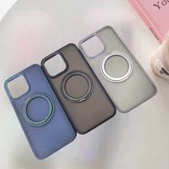 Silicon Shockproof Magsafe Case with kickstand