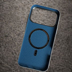 Luxo Tetris Pattern Carbon Fiber Texture Magsafe Case