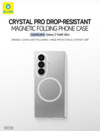 Blueo crystal clear case for Samsung Galaxy S26 Ultra & Fold 8 Series Mobile Case by CoverMeUp - Style 4