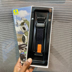 Woven Nylon Lock Watch Band