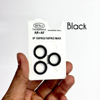 Protective Apple iPhone Back Cover - Sleek Octagonal Camera Rings for iPhone - Style 4