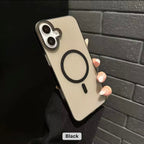 Protective Apple iPhone Back Cover - StripeClear MagSafe iPhone Case - Style 4