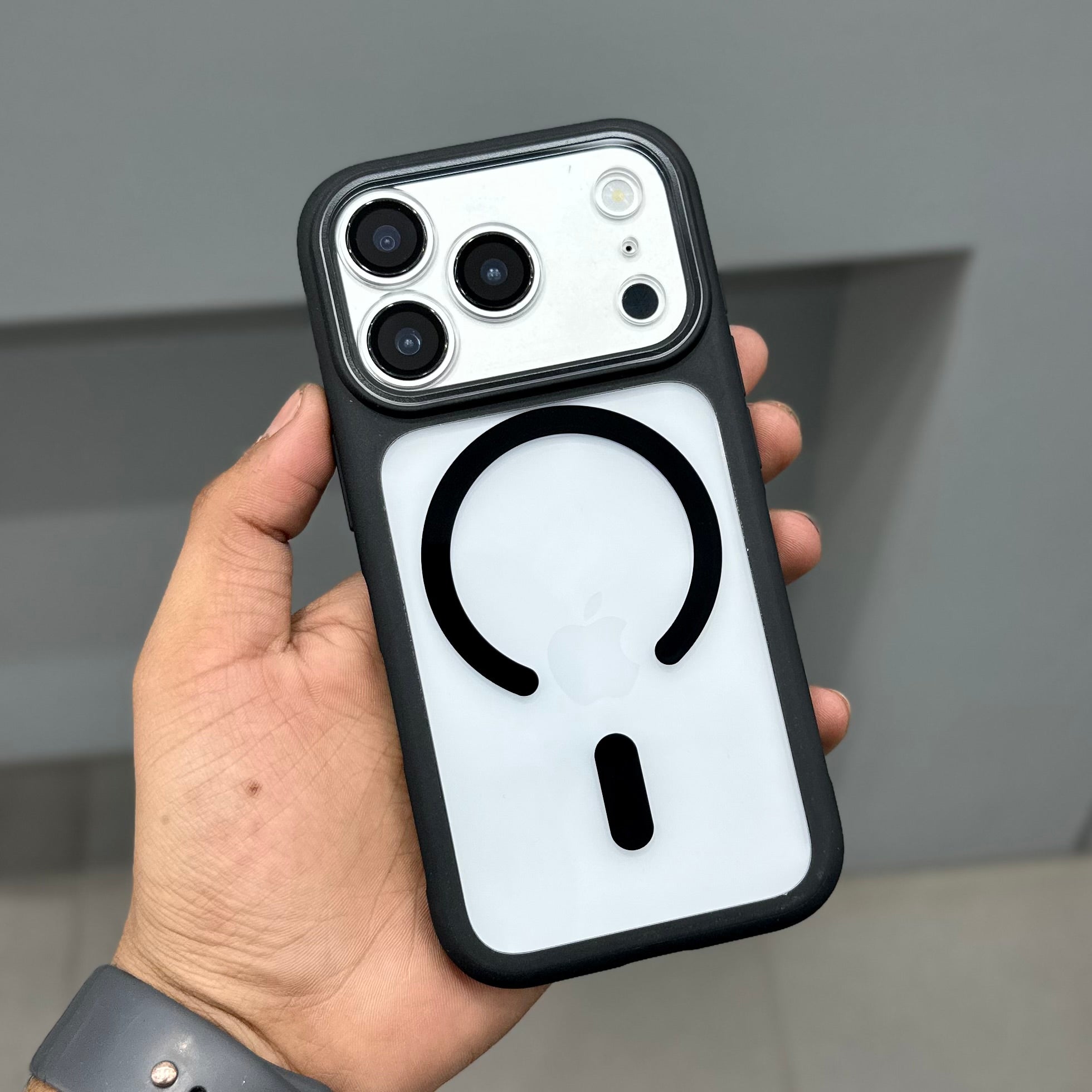 NY CAMO SHIELD MAGSAFE CASE - BLACK ( No. 3047 )