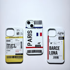 Protective Apple iPhone Back Cover - VoyageTag Slim Print iPhone Case - Style 5
