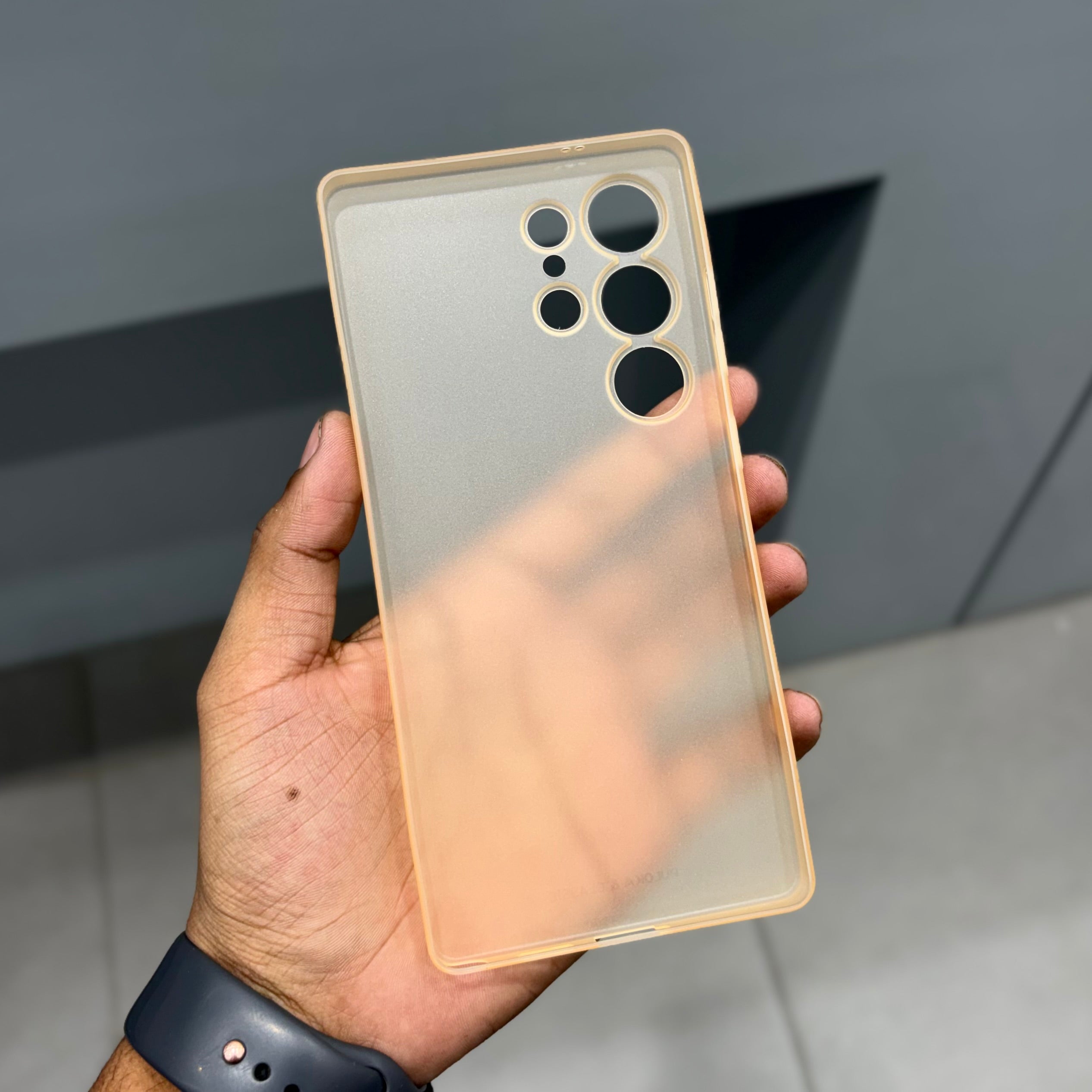 PULOKA AIR SKIN - SAMSUNG - DESERT BROWN ( No. 2588 ) Mobile Case by CoverMeUp - Style 3